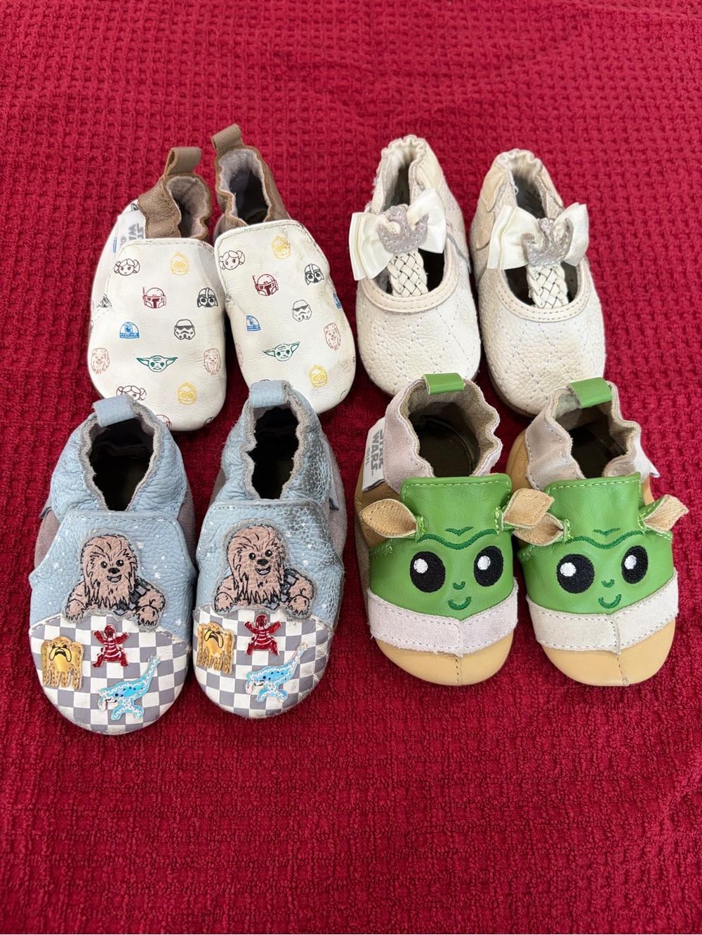 Robeez | Set of 4 Baby Slip-Ons